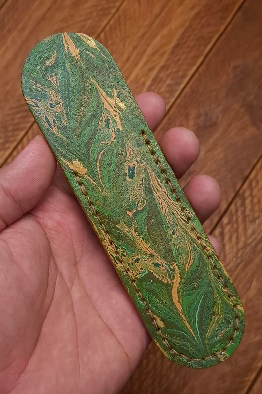 Marbled Fountain Pen Slip