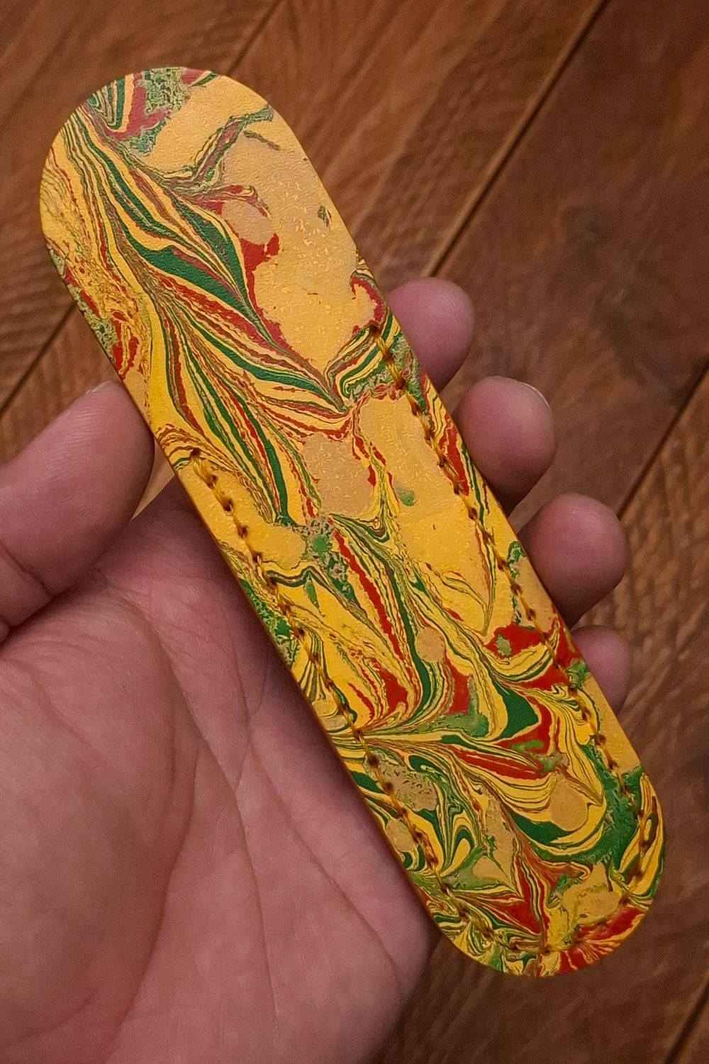 Marbled Fountain Pen Slip
