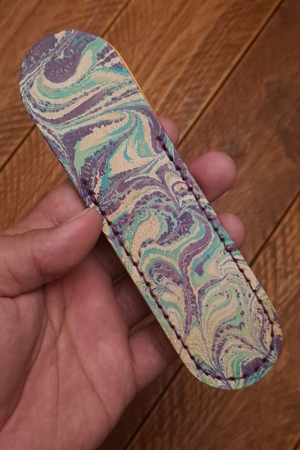 Marbled Fountain Pen Slip