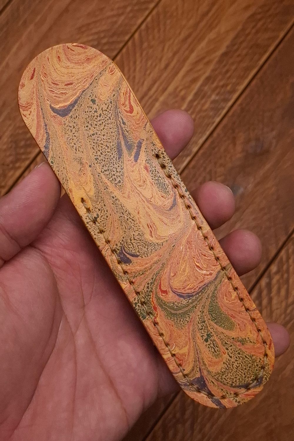 Marbled Fountain Pen Slip