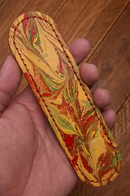 Marbled Fountain Pen Slip
