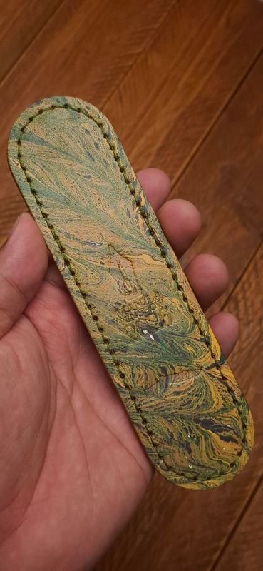 Marbled Fountain Pen Slip