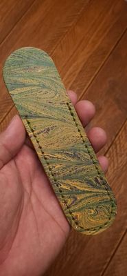 Marbled Fountain Pen Slip