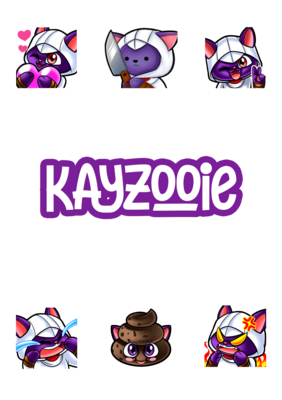 Kayzooie Sticker Sheet