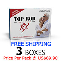 TOP ROD RX - Sex And Prostate Supplement