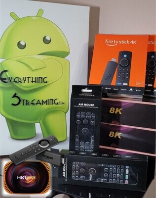 New Fully Programmed Android TV Boxes