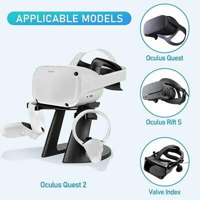 VR headset and Controllers Stand