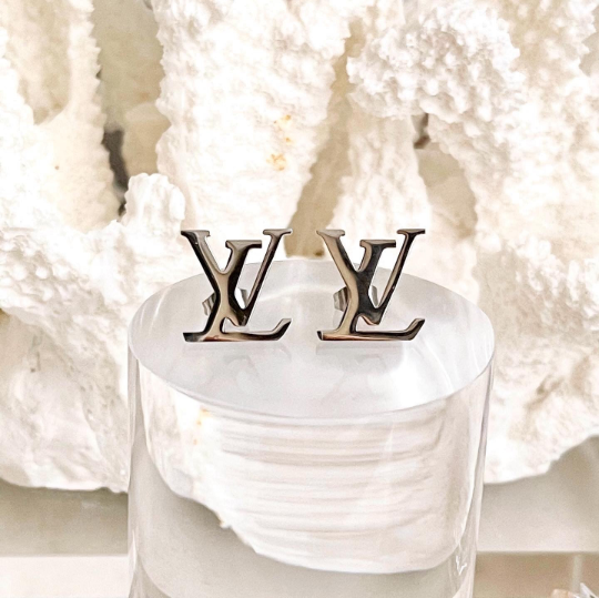 High Quality Silver &amp; Gold Stainless Steel Classic Stud Earrings 1.5x1.5cm