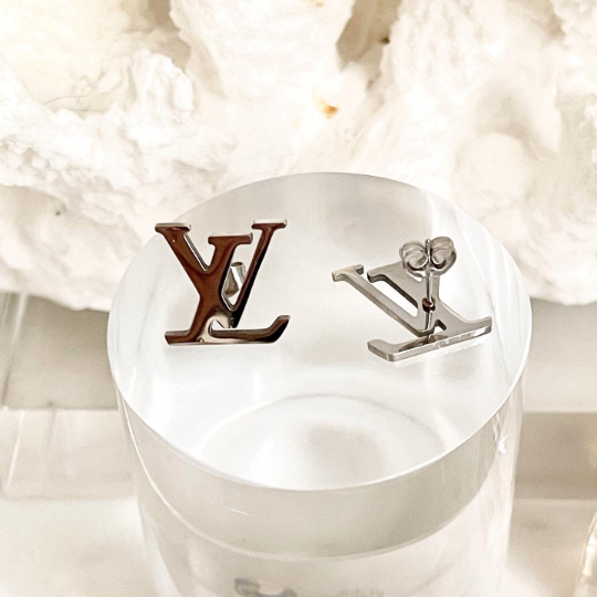 High Quality Silver &amp; Gold Stainless Steel Classic Stud Earrings 1.5x1.5cm