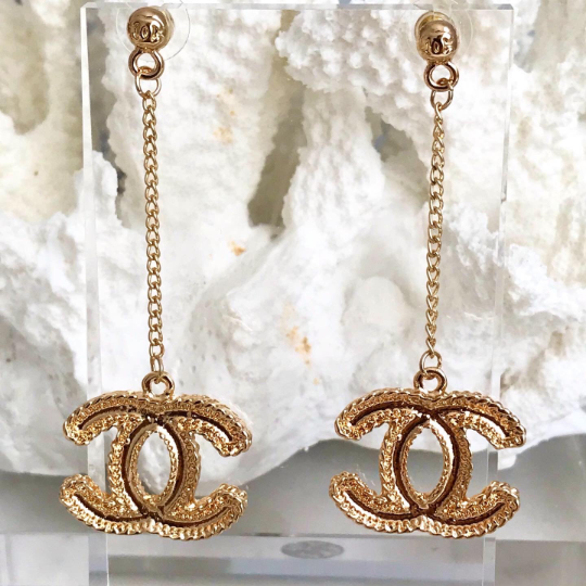 Classic Dangle Drop Earrings 2x2.5x7cm