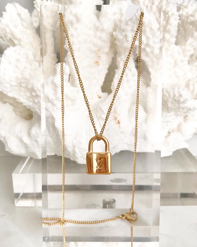 High Quality Stainless Steel Gold Locket Necklace