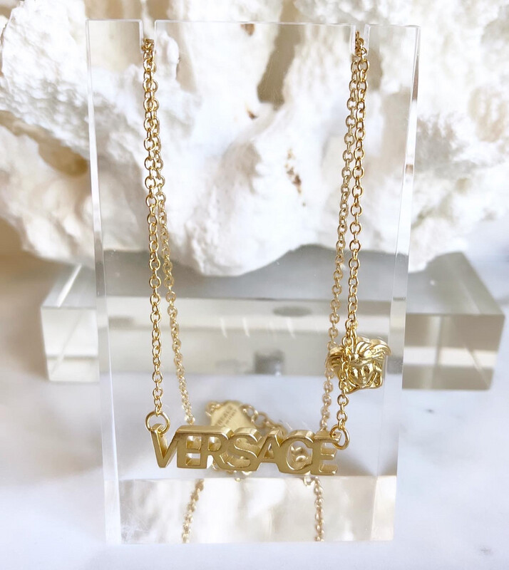 High Quality Size Adjustable Gold Surgical Steel Medusa Necklace