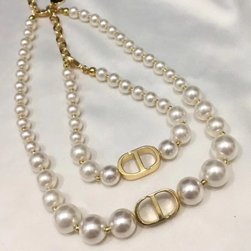 High Quality Pearl CD Necklace