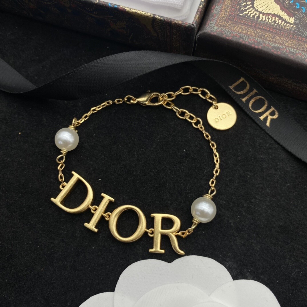 Gold Pearl Revolution Bracelet