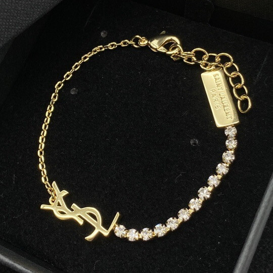 High Quality YVES Gold Diamantés Bracelet
SKU 00414