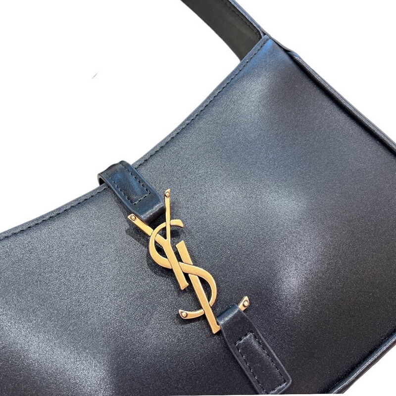 Top Quality Genuine Leather Le 5A7 Bag Gold Hardware