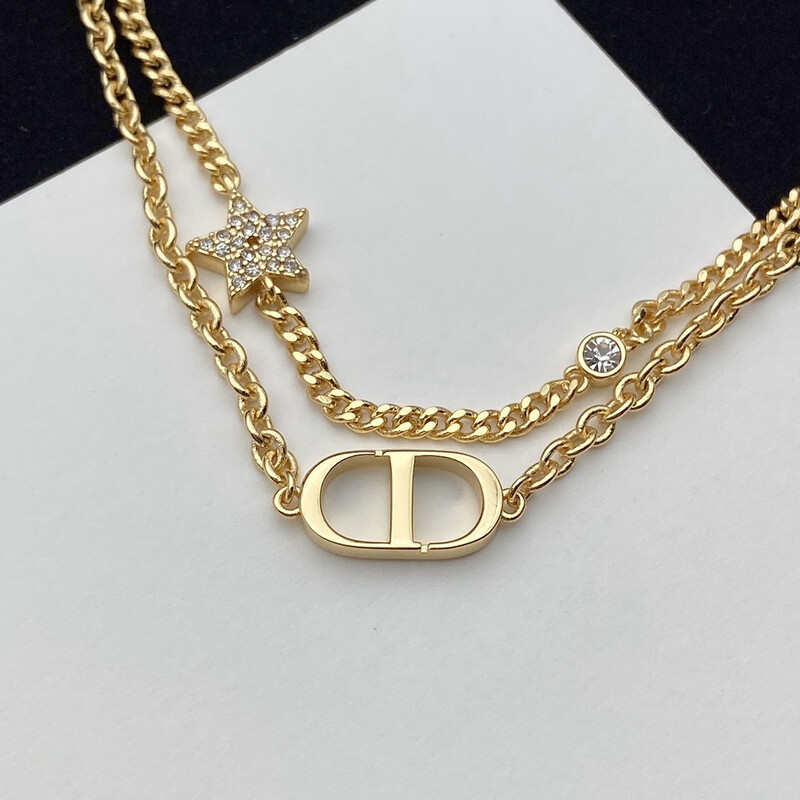 High Quality Petit C Double Necklace