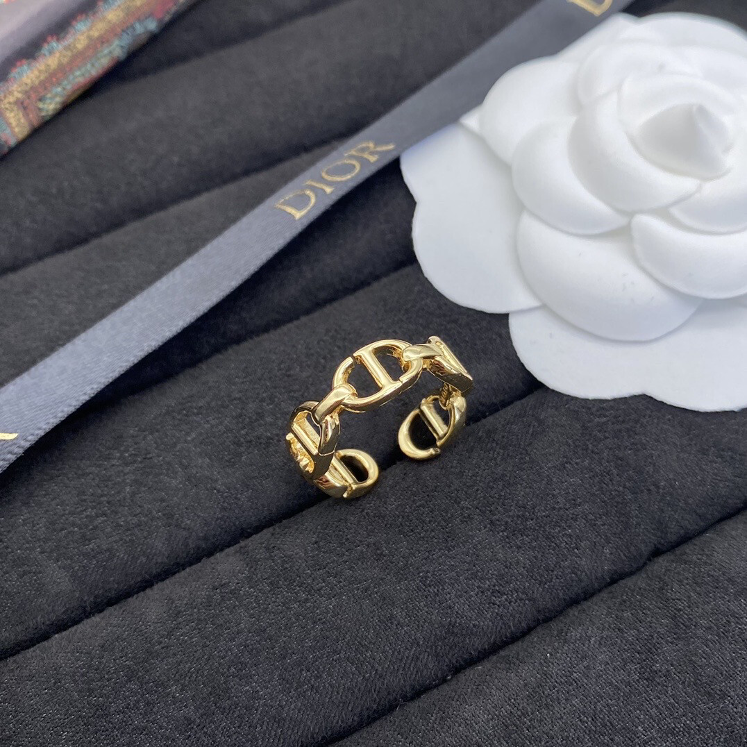 High Quality Gold Navy ring (one size Opening)