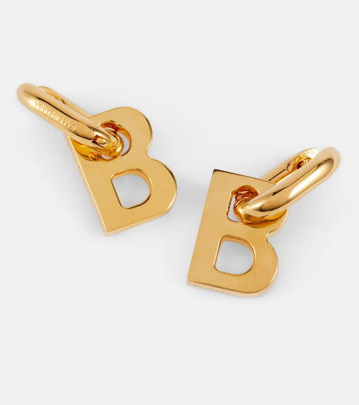 High Quality B Earrings In Gold