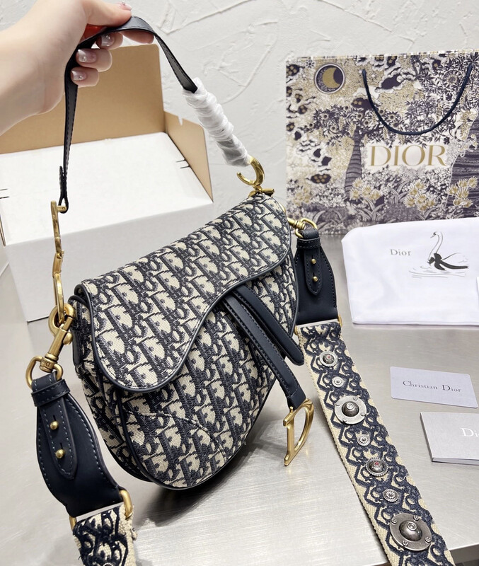 Top Quality Saddle Bag Leather &amp; Canvas