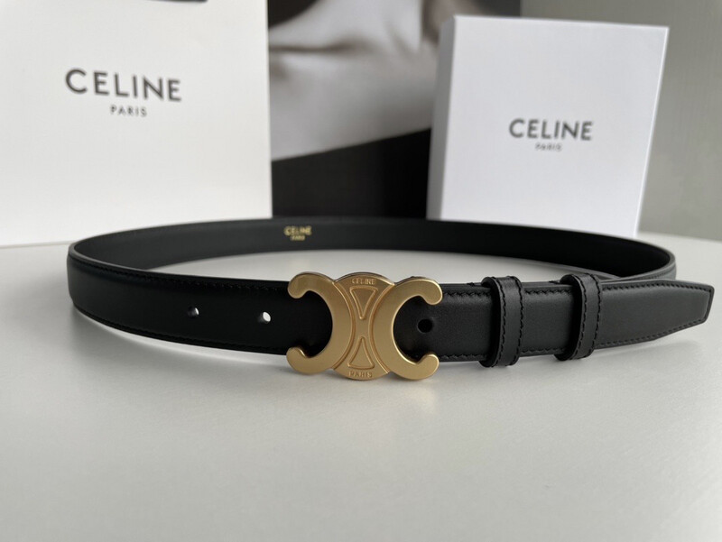 High Quality Genuine Leather Triomphe Belt Size 100cm