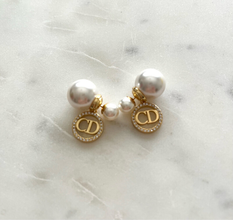 High Quality Tribales Pearl Earrings
