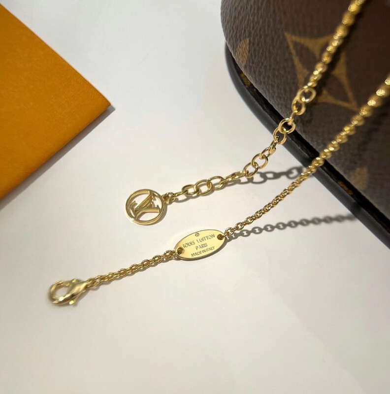 High Quality Iconic Diamond Logo Necklace