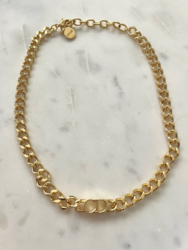 High Quality Danseuse Etoile Gold Choker Necklace