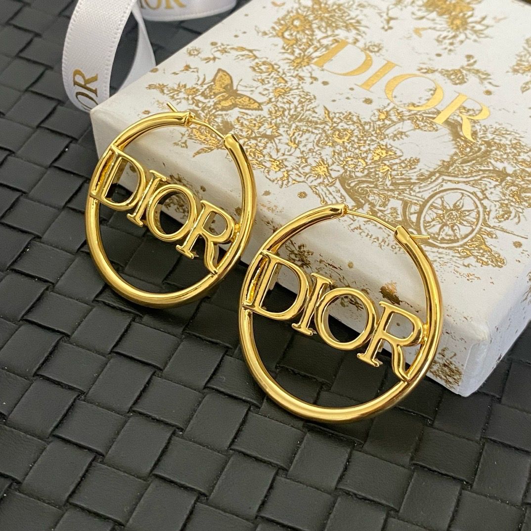 High Quality Golden Hoops