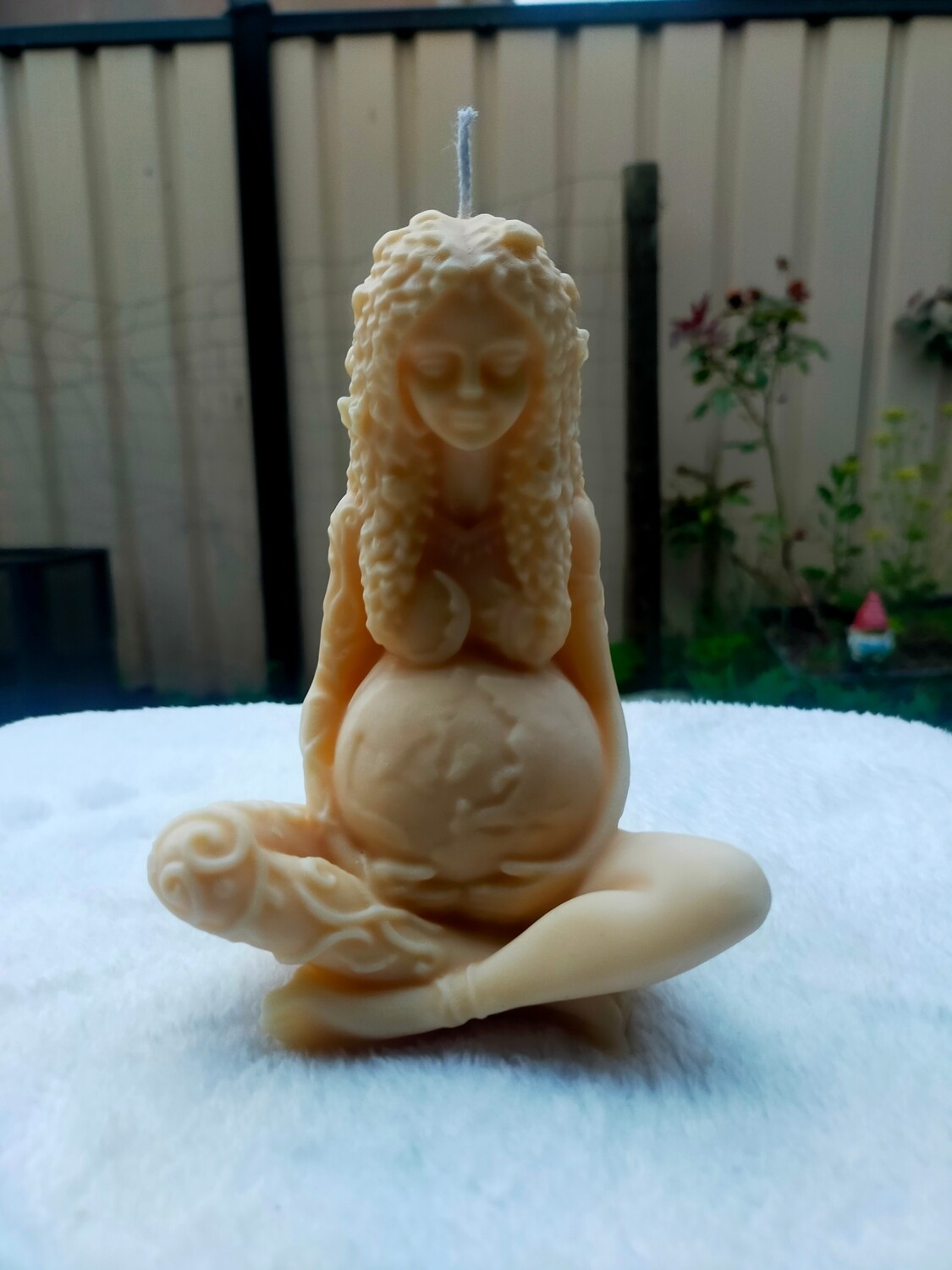 Mother Earth Goddess 15cm Candle