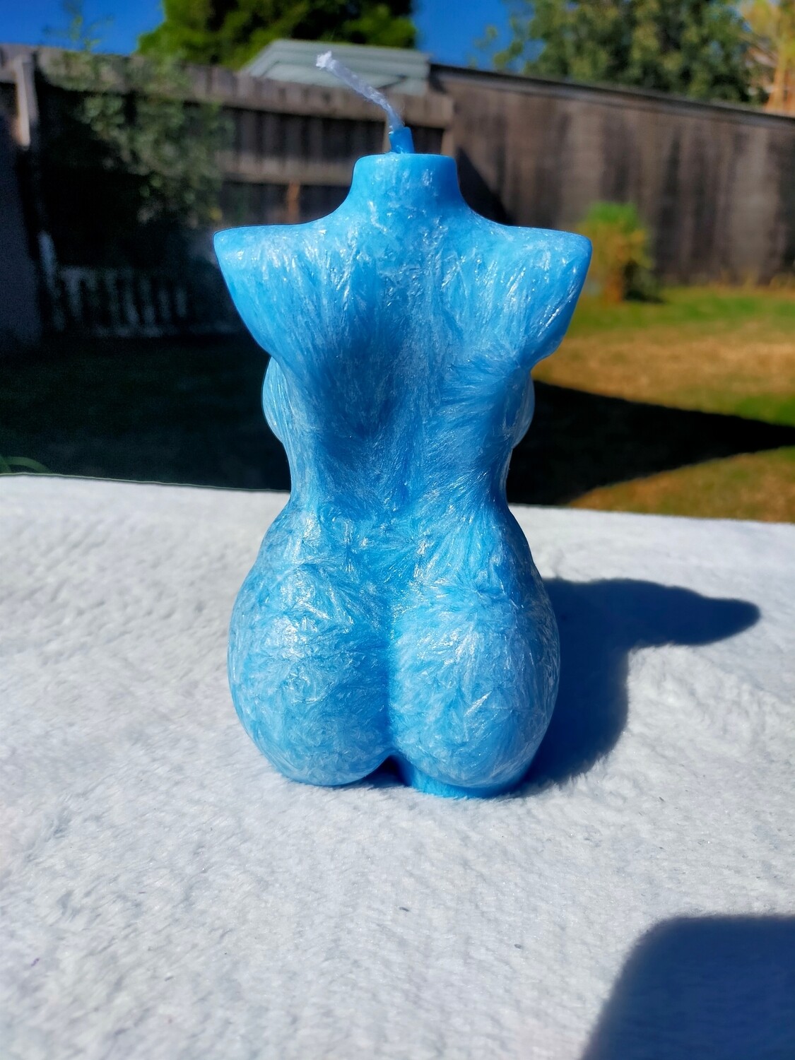 Female Curvey Torso Candle