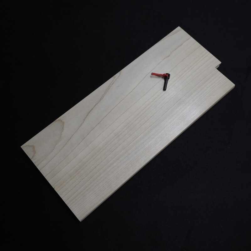 Hitohira Mumei Ho Wood Saya for Chinese Cleaver 220mm