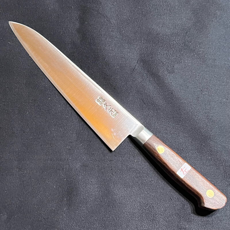 Vintage Morihei Hisamoto SK Left-handed Gyuto 180mm