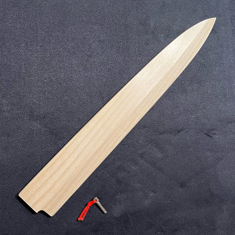 Hitohira Mumei Ho wood Saya Yanagiba 300mm