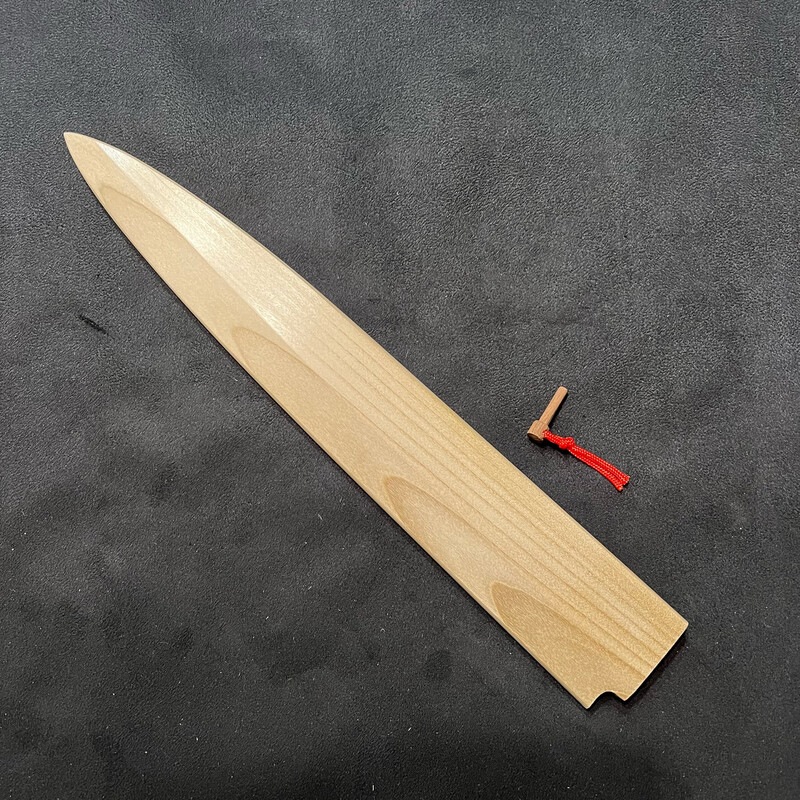 Hitohira Mumei Ho wood Saya Left-handed Yanagiba 270mm