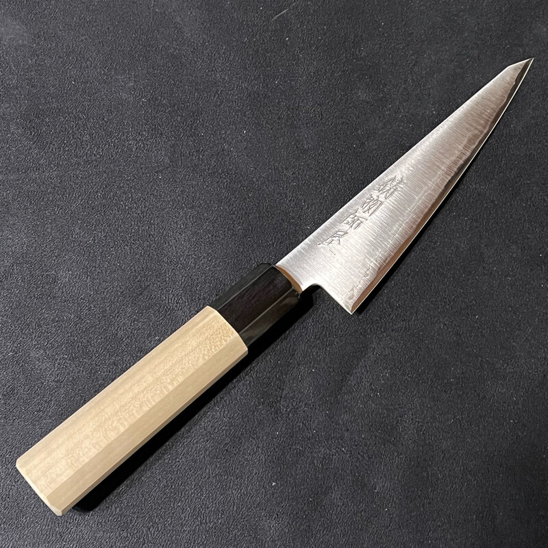 Hitohira Imojiya TH Aogami Super / Blue Super Honesuki Kaku Ho wood handle