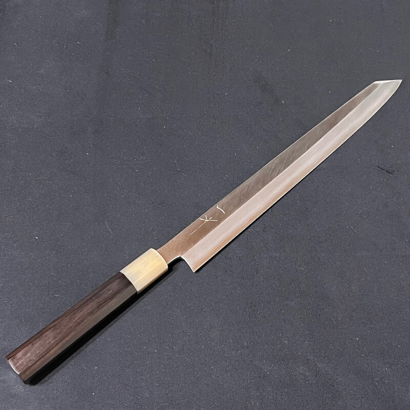Hitohira Kikuchiyo Mosuke Silver #3 Kiritsuke Yanagiba 300mm