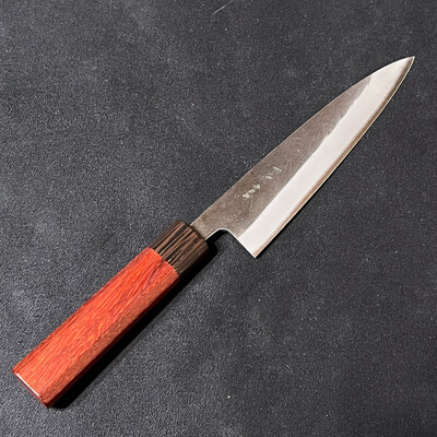 Hitohira TD Blue #2 Kurouchi Gyuto 165mm with Padauk handle