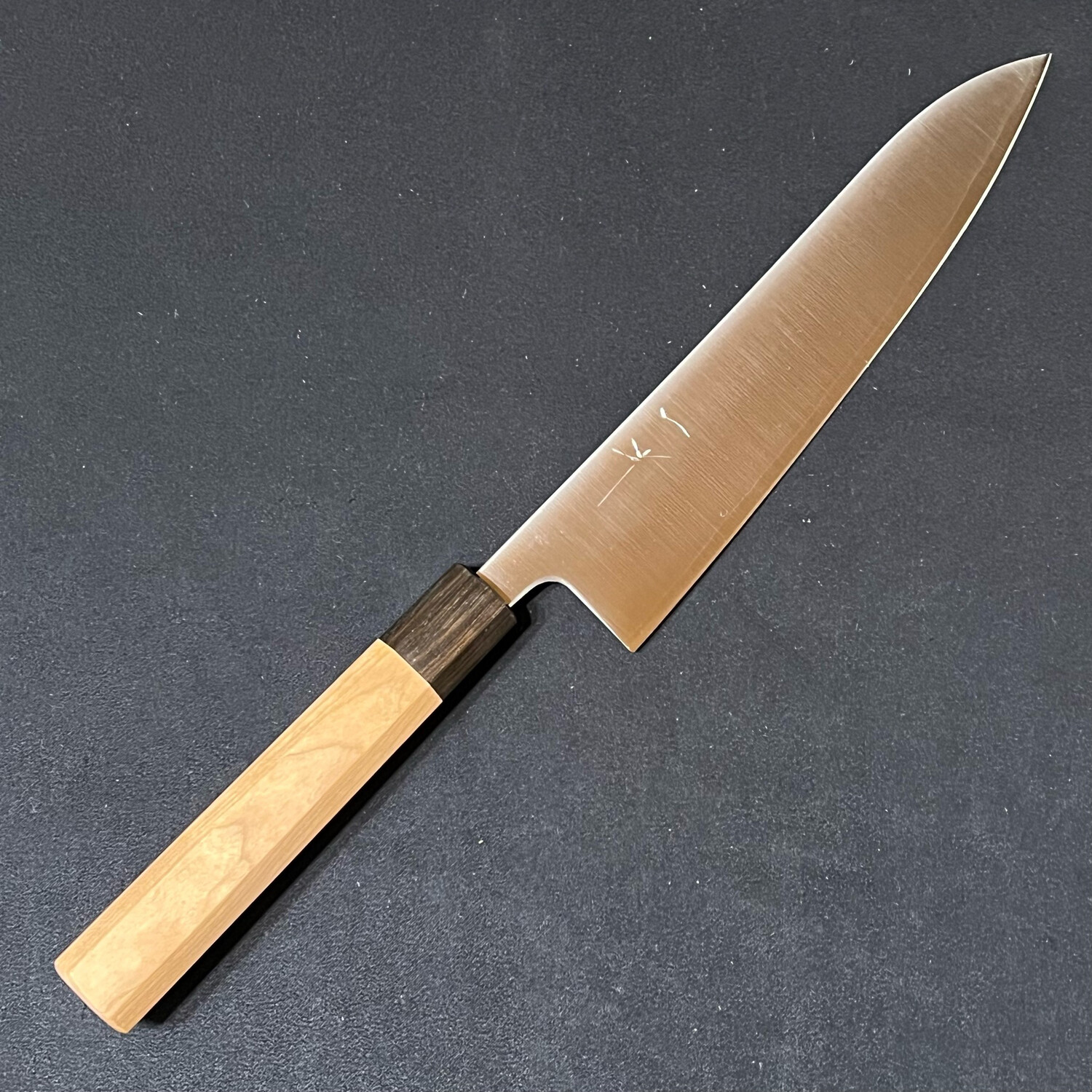Hitohira Futana S3 Migaki Gyuto 210mm Cherry Wood Handle