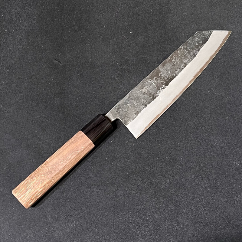 Hitohira Harima Forged Aogami Super / Blue Super Stainless Clad Bunka 180mm