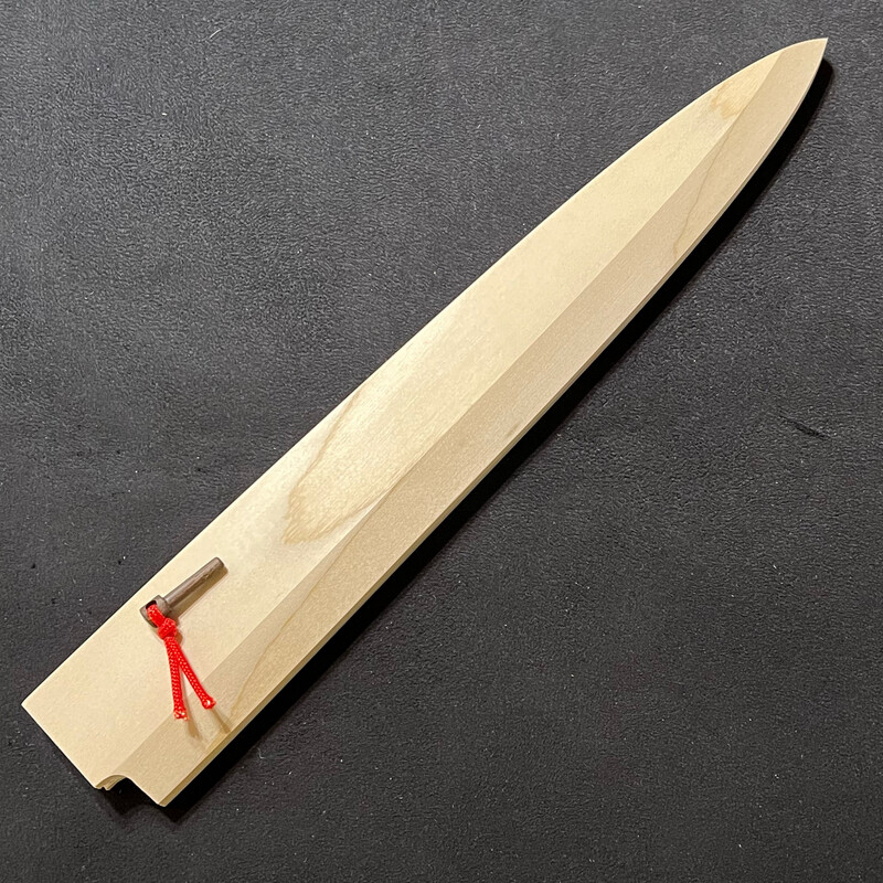 Hitohira Mumei Ho wood Saya Yanagiba 270mm