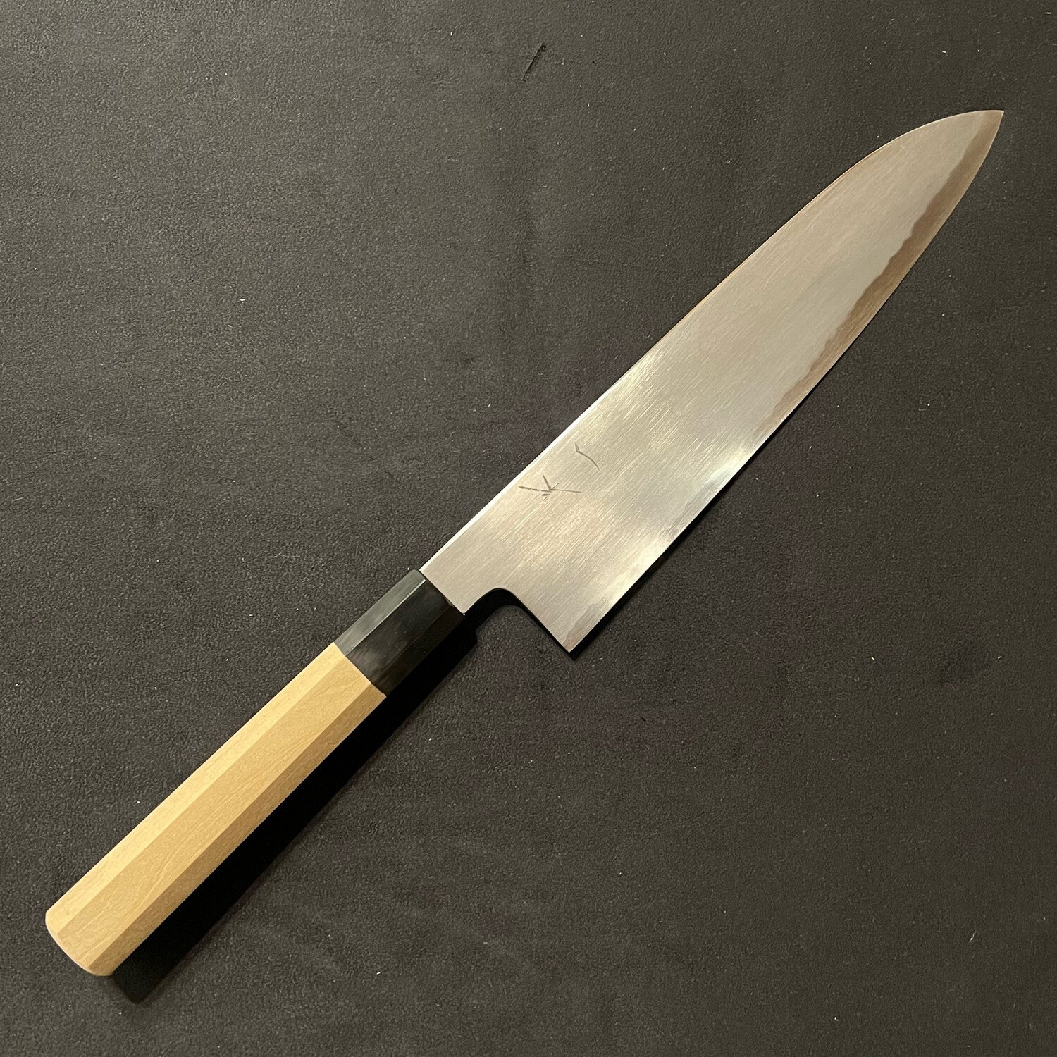 Hitohira Gorobei Rikichi White #2 Kasumi Gyuto 240mm Ho wood handle