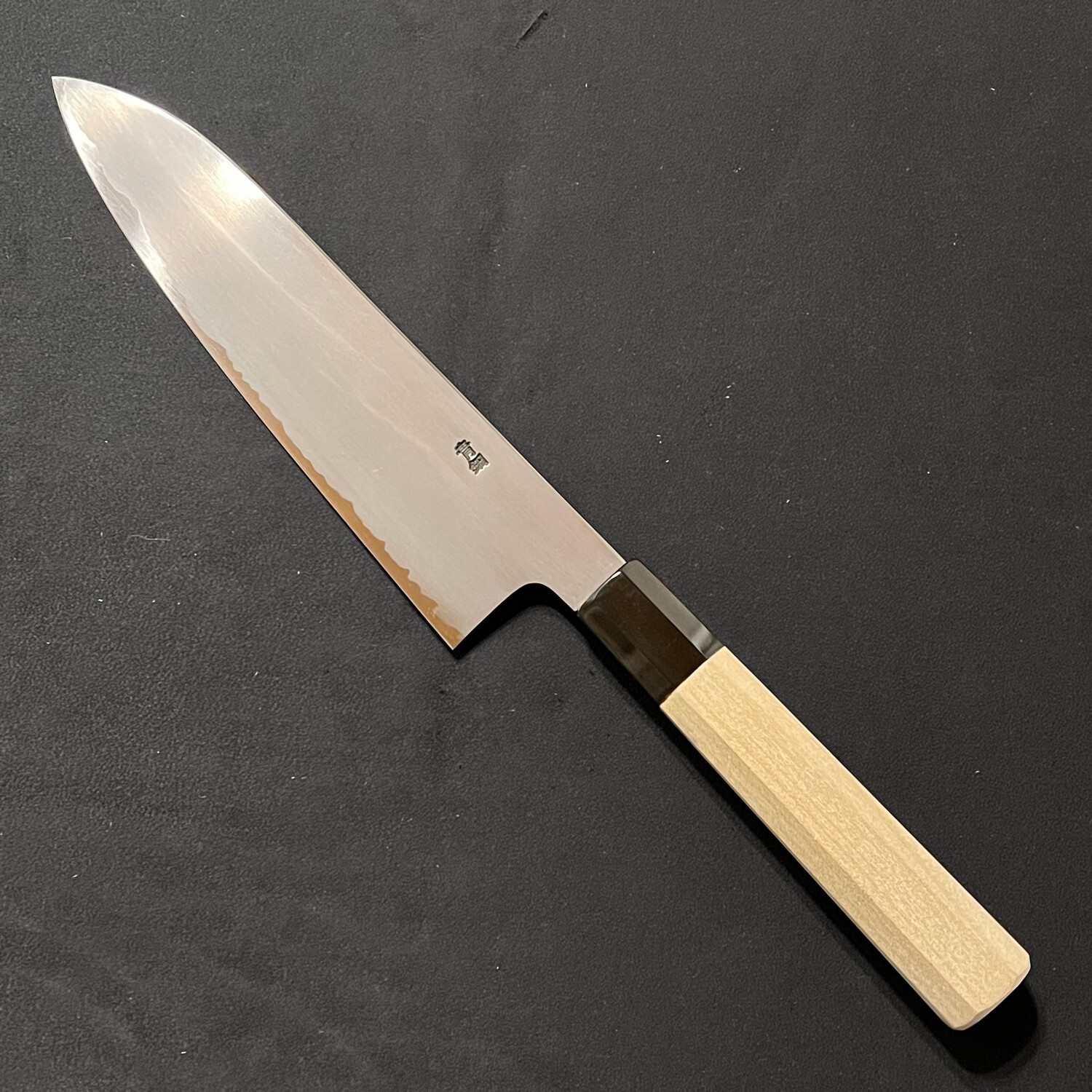 Hitohira Gorobei Rikichi Blue #2 Kasumi Gyuto 210mm Ho wood handle