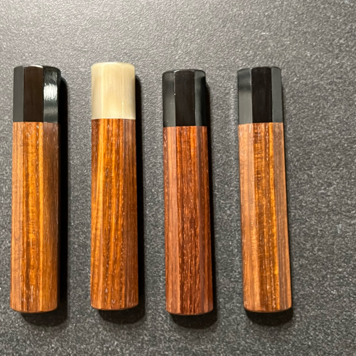 Taihei Custom Shitan Rosewood Octagonal Handle - Santoku