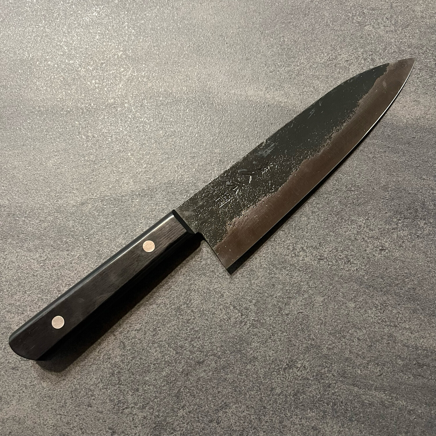 Morihei Hisamoto Kurouchi White #1 Gyuto 180mm (Pakka handle, no bolster)