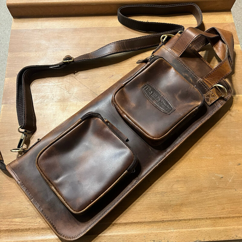 #27 Hide Master Leather Drum Stick Bag for Knives - Old model