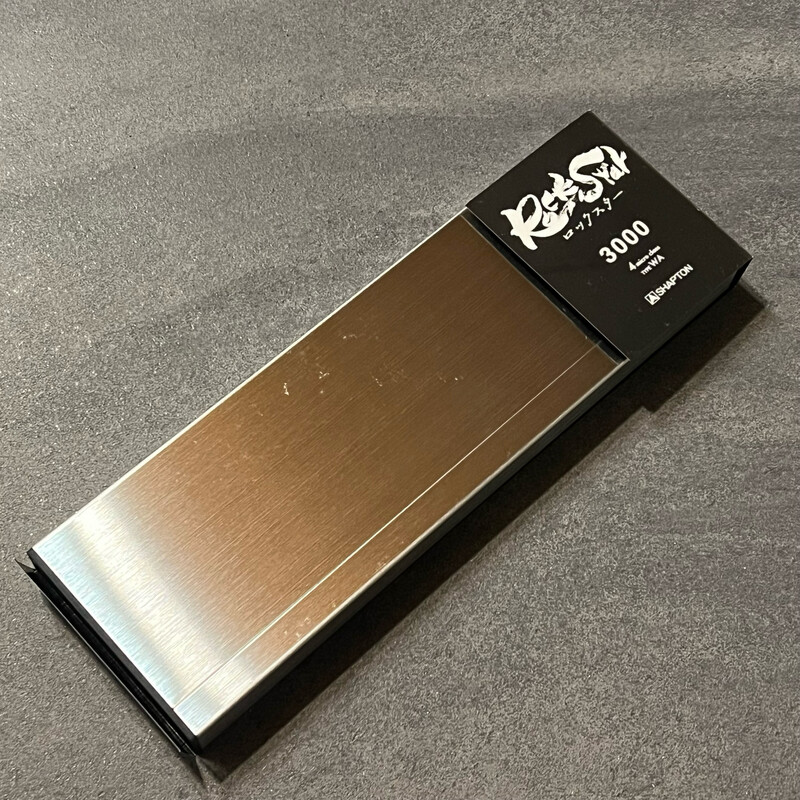 Shapton Rockstar Whetstone #3000 with Stainless Steel Case