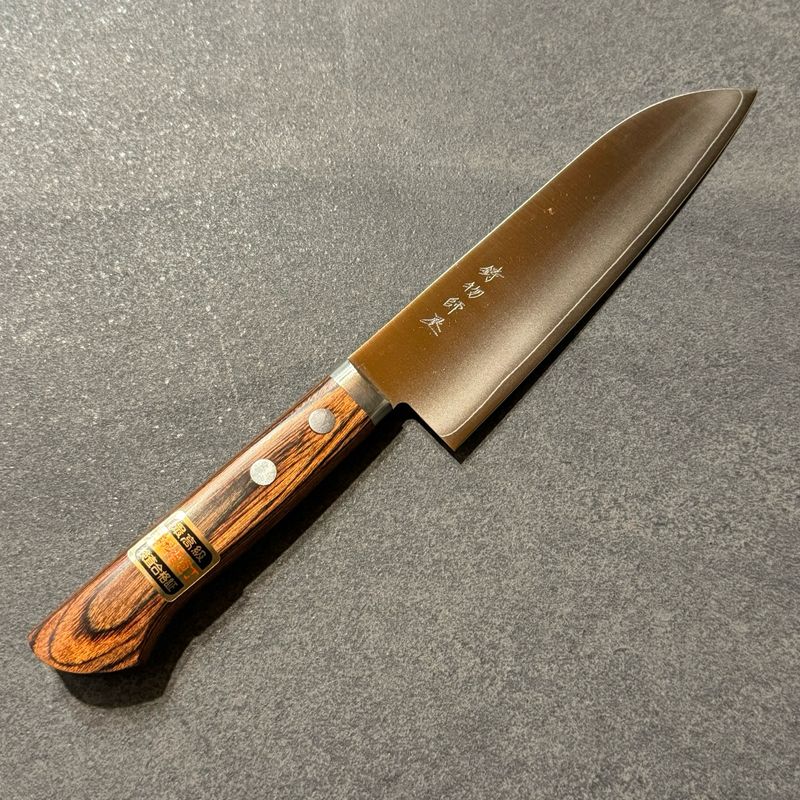 Hitohira Imojiya MZ VG-1 Santoku 145mm