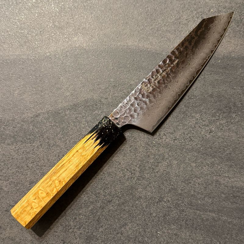 Sakai Takayuki Damascus VG-10 160mm Kengata / Bunka (Kokushin)