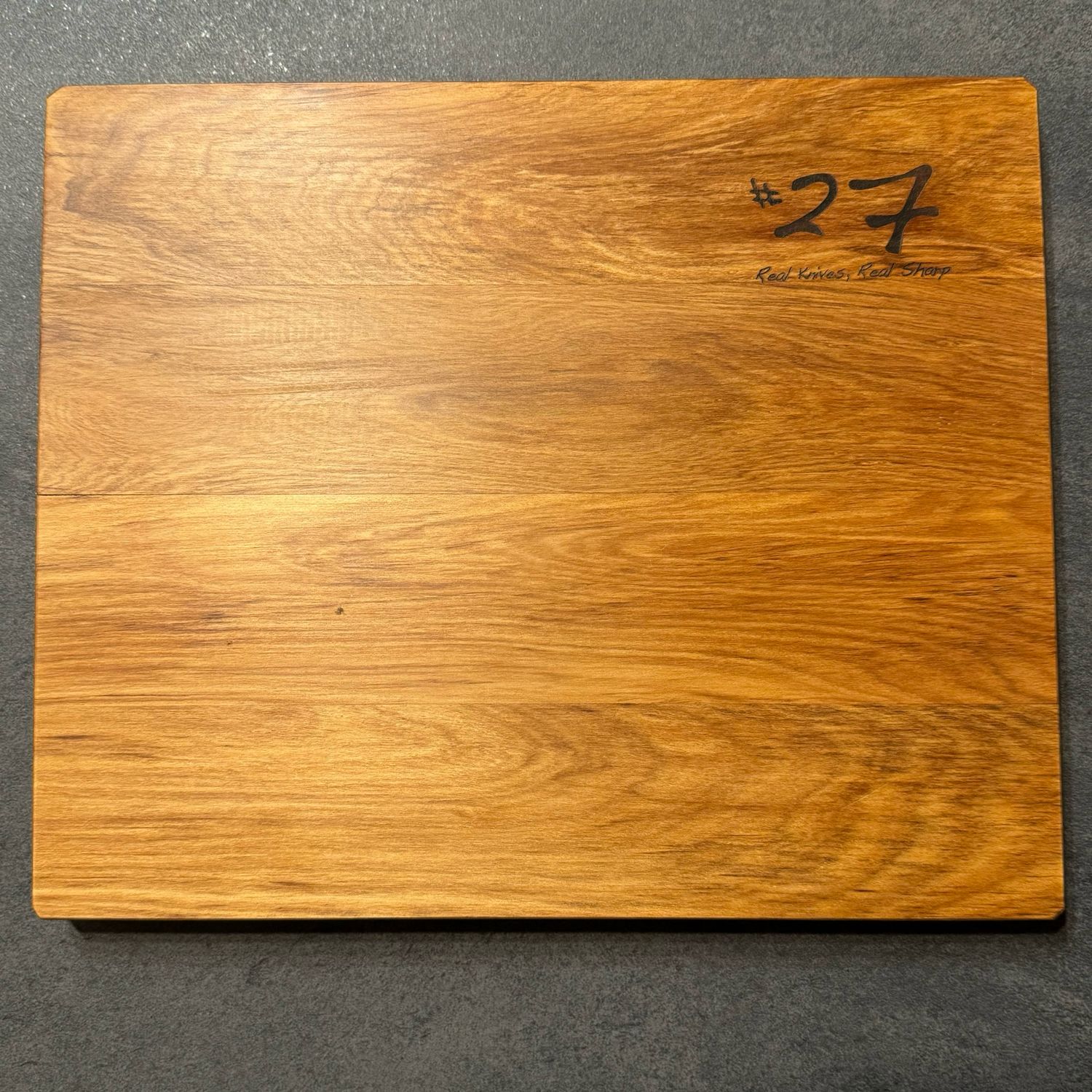 Rimu Wooden Chopping Board - 29.5cm x 24.5cm x 2.3cm